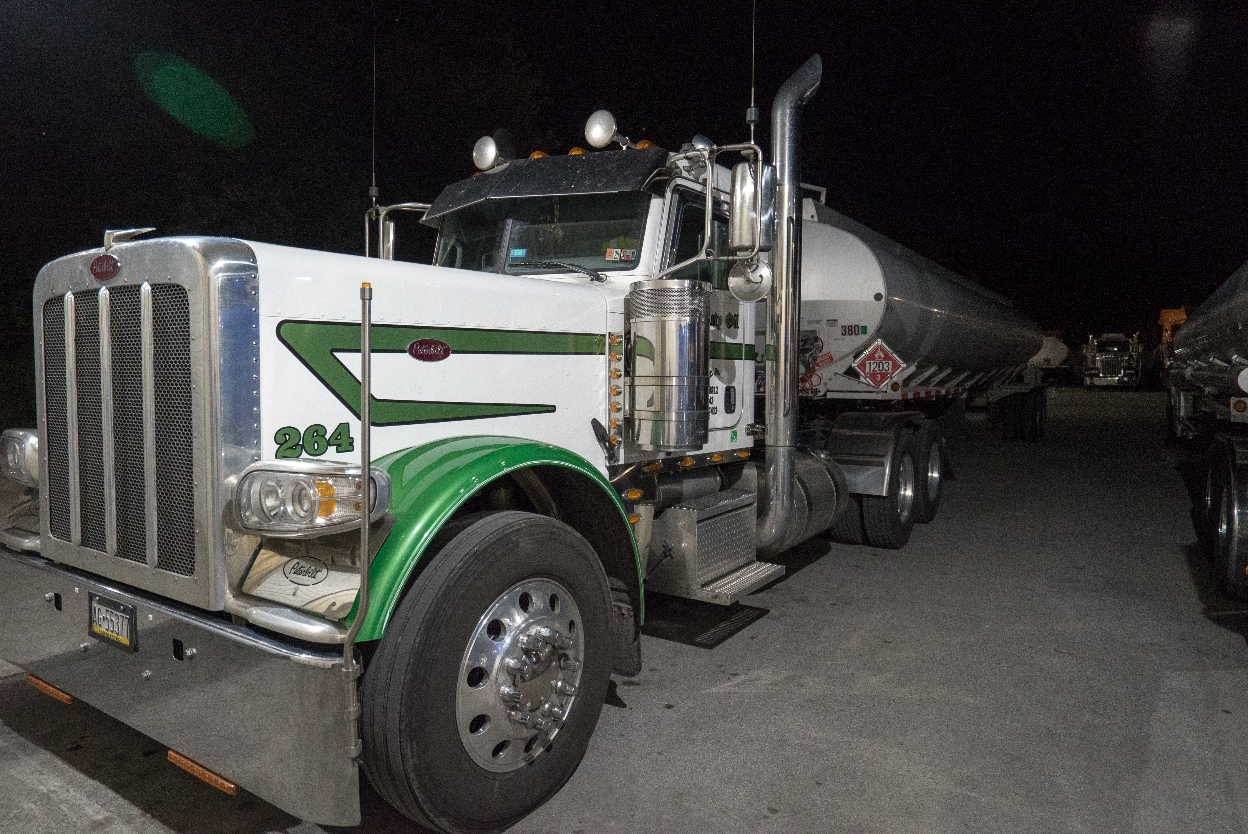 Blair County Oil Green Truck 1